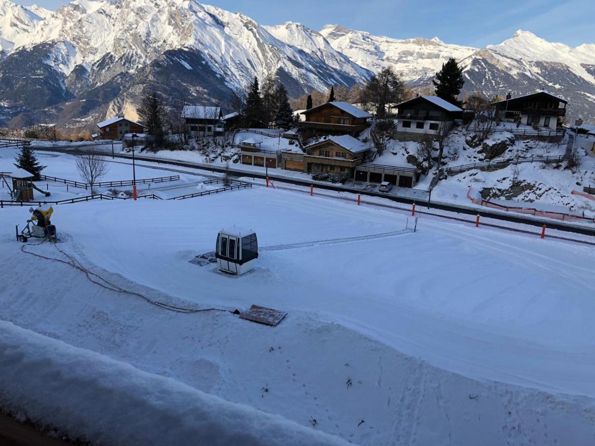 Appartement Haute Nendaz Met Fantastisch Uitzicht Εξωτερικό φωτογραφία
